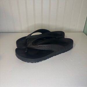 Birkenstock Honolulu Eva Black Sandals Thong Flip flops Womens Sz 11 EU 43
